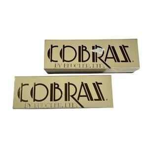 Beuchler LTD Cobraz Napkin Rings Brushed Brass Set of 8 Modern Ribbed Design